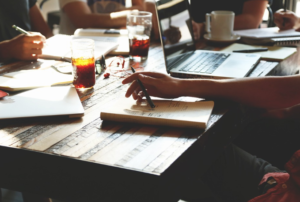 working in group
